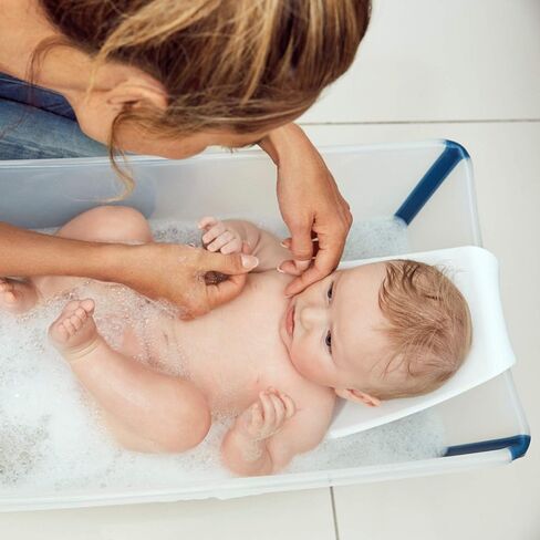 Stokke Flexi Bath Newborn Support, White - Made to Fit Stokke Flexi Bath Foldable Baby Bathtub - Lightweight, Convenient, Comfortable & Safe - Best for Babies Up to Eight Months or 17.6 lbs in Saudi Arabia