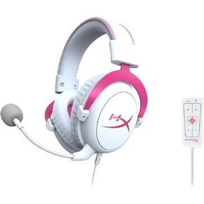 HyperX Cloud II Gaming Headset - 7.1 Surround Sound - Memory Foam Ear Pads - Durable Aluminum Frame - Works with PC, PS4, PS4 PRO, Xbox One, Xbox One S - Gun Metal (KHX-HSCP-GM) in Kuwait
