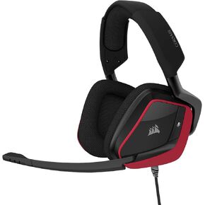 سماعة رأس Corsair Void RGB Elite اللاسلكية المتميزة للألعاب مع صوت محيطي 7.1 - معتمدة من Discord - تعمل مع أجهزة الكمبيوتر الشخصية وPS5 وPS4 - Carbon (CA-9011201-NA)، أسود in Kuwait