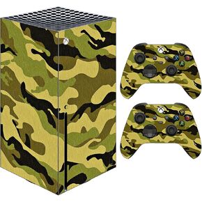 VWAQ Camouflage Skin Designed to Fit Xbox Series X Console and Controllers - XSRSX13 in Kuwait