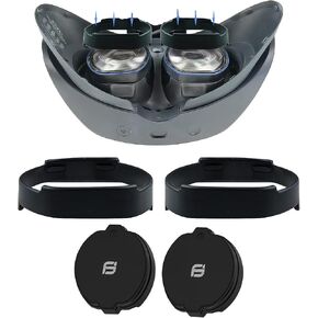 Glasses Spacer Protector for PSVR 2 Glasses Lens Insert Anti-Scratch Ring Magnetic Glasses Bumper Protect Myopia Glasses from Scratching With Lens Protector Cover Fit for Playstation VR2 in Kuwait