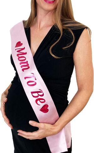 Baby Shower Sash (Mommy Pink) in Saudi Arabia