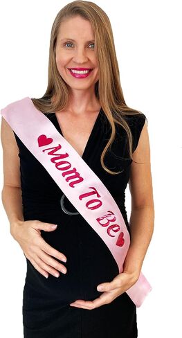 Baby Shower Sash (Mommy Pink) in Saudi Arabia