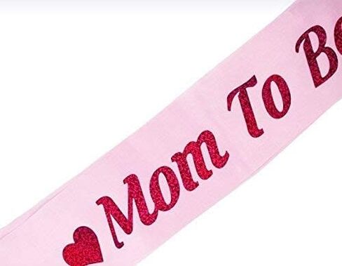 Baby Shower Sash (Mommy Pink) in Saudi Arabia