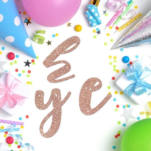 Halodete A Bebe is on the Way Banner, Pregnancy Announcement, Baby Shower, French Welcome Baby Party Decorations Rose Gold Glitter in Kuwait