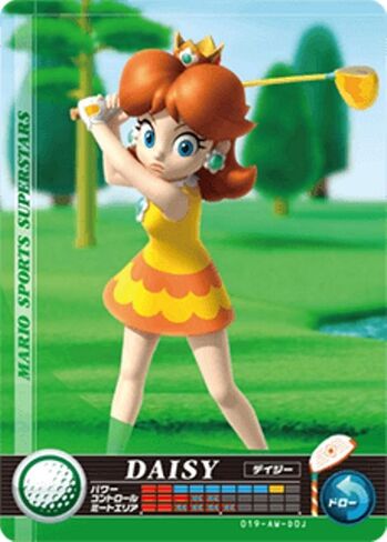 Nintendo Mario Sports Superstars Amiibo Card Golf Daisy for Nintendo Switch, Wii U, and 3DS in Saudi Arabia