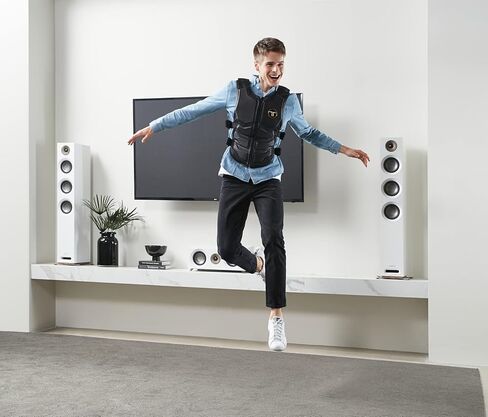 bHaptics TactSuit X40 — Haptic Vest with 40 Vibration Motors for VR — with Audio Accessories and Replacement Lining in Kuwait