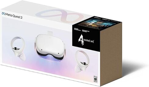 Meta Quest 2 Resident Evil 4 bundle with Beat Saber 128 GB — Advanced All-In-One Virtual Reality Headset in Saudi Arabia