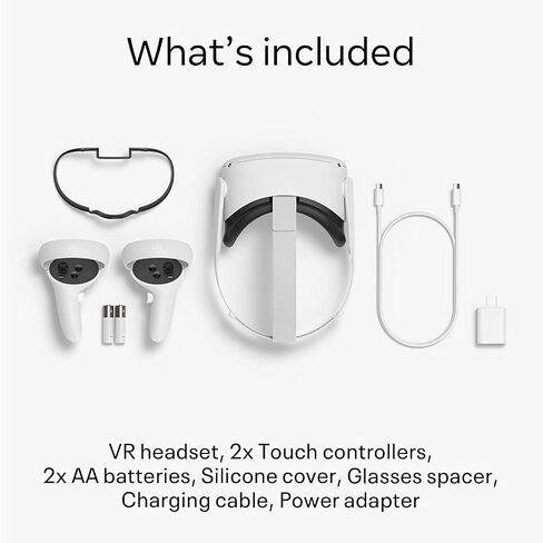 Meta Quest 2 Resident Evil 4 bundle with Beat Saber 128 GB — Advanced All-In-One Virtual Reality Headset in Saudi Arabia