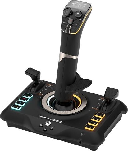 Turtle Beach VelocityOne Flight Universal Control System - Xbox Series X & Xbox Series S, Xbox One & Windows 10 & 11 PCs with Yoke Handle, Throttle Quadrant, Trim Wheel & Rudder Controls in Saudi Arabia