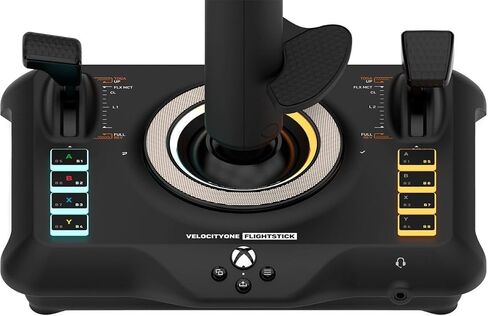 Turtle Beach VelocityOne Flight Universal Control System - Xbox Series X & Xbox Series S, Xbox One & Windows 10 & 11 PCs with Yoke Handle, Throttle Quadrant, Trim Wheel & Rudder Controls in Saudi Arabia