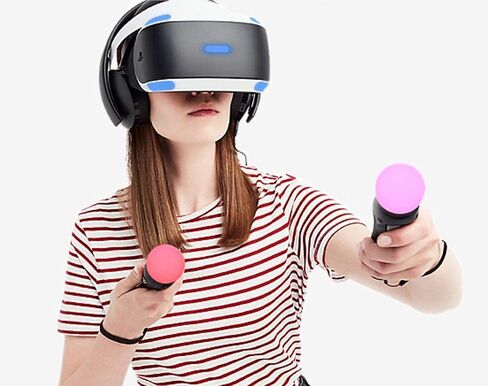 Newest Playtation VR Marvel's Iron Man VR Bundle: VR Headset, Camera, 2 Move Motion Controllers, Marvel's Iron Man VR Game + Batman Controller Fast Charging Dock in Saudi Arabia