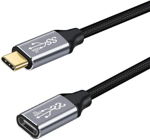 TNE Extension Cable for PSVR 2 10Gbps Gen 2 - for PS5 VR Extender Cord Compatible with PlayStation 5 VR Headset (Black, 10ft/3m) in Kuwait