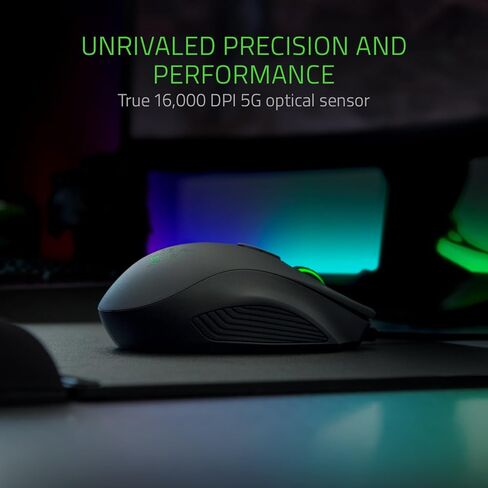 Razer Naga Trinity Gaming Mouse: 16,000 DPI Optical Sensor - Chroma RGB Lighting - Interchangeable Side Plate w/ 2, 7, 12 Button Configurations - Mechanical Switches in Kuwait