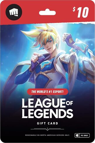 League of Legends $50 Gift Card - NA Server Only [Online Game Code] in Saudi Arabia
