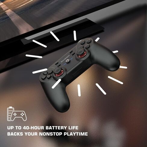 وحدة تحكم الألعاب اللاسلكية GameSir T3، وحدة تحكم الكمبيوتر الشخصي لنظام التشغيل Windows 7/8/10/11، Android، عصا التحكم Gamepad مع Turbo والاهتزاز المزدوج، وحدة تحكم الألعاب لصندوق التلفزيون/التلفزيون Android، بطارية عمل 40 ساعة in Kuwait