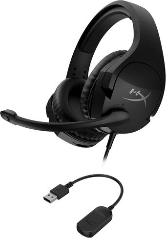 HyperX Cloud Stinger Core – Wireless Lightweight Gaming Headset, DTS Headphone:X spatial audio, Noise Cancelling Microphone, For PC, Black in Kuwait