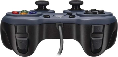 Logitech F310 Wired Gamepad Controller Console Like Layout 4 Switch D-Pad PC - Blue/Black in Saudi Arabia