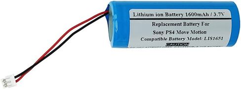3.7V 1600mAH Replacement Battery for Son y PS4 Move Motion Controller, Playstation Move Motion Controller, Battery Part Number: LIS1651 in Saudi Arabia
