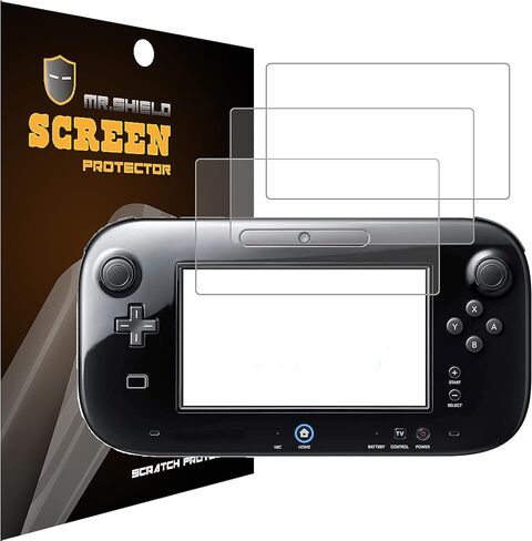 Mr.Shield [3-PACK] Designed For Nintendo Wii U Console Anti-Glare [Matte] Screen Protector (PET Material) in Saudi Arabia