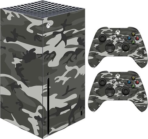 VWAQ Camo Skin Designed to Fit Xbox Series X Console and Controllers - XSRSX14 in Kuwait