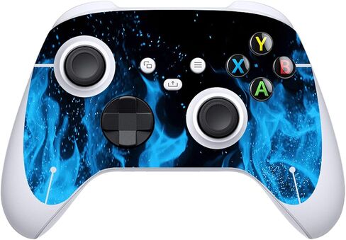 PlayVital 3D Polygon Custom Vinyl Skins for Xbox Core Wireless Controller, Wrap Decal Cover Stickers for Xbox Series S Console Controller in Kuwait