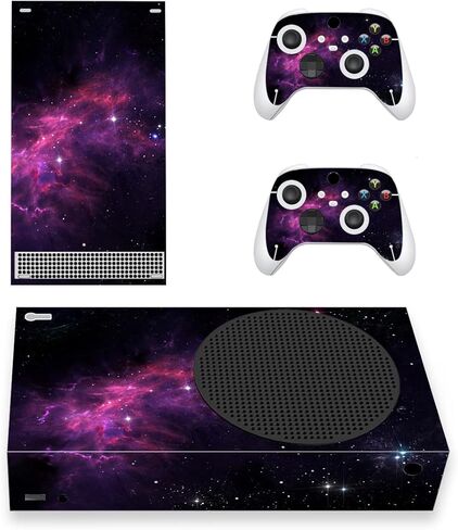 PlayVital Blue Galaxy Custom Vinyl Skins for Xbox Core Wireless Controller, Wrap Decal Cover Stickers for Xbox Series S Console Controller in Kuwait