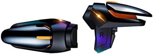 BoxWave Gaming Gear لـ Blackview A70 Pro (Gaming Gear by BoxWave) - شاشة اللمس QuickTrigger Auto، أزرار الزناد Autofire Gaming Mobile FPS لـ Blackview A70 Pro - Jet Black in Saudi Arabia