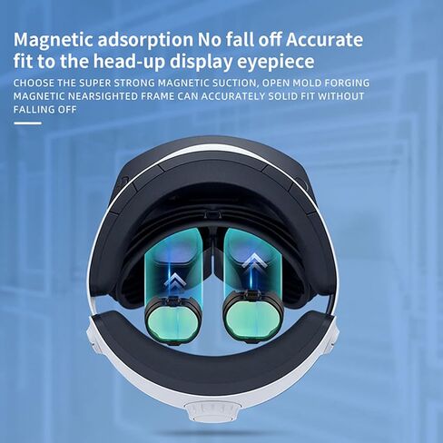 Glasses Spacer Protector for PSVR 2 Glasses Lens Insert Anti-Scratch Ring Magnetic Glasses Bumper Protect Myopia Glasses from Scratching With Lens Protector Cover Fit for Playstation VR2 in Saudi Arabia