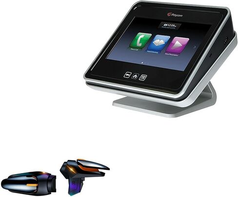 معدات ألعاب BoxWave للتحكم باللمس من Polycom (7 بوصات) (معدات الألعاب من BoxWave) - شاشة اللمس QuickTrigger Auto، أزرار الزناد Autofire Gaming Mobile FPS للتحكم باللمس من Polycom (7 بوصات) - أسود داكن in Saudi Arabia