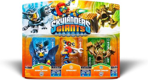 Activision Skylanders Giants Triple Pack #6 (Eruptor, Stealth Elf & Terrafin) in Saudi Arabia
