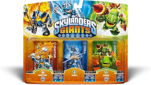 Activision Skylanders Giants Triple Pack #6 (Eruptor, Stealth Elf & Terrafin) in Saudi Arabia