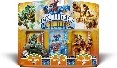 Activision Skylanders Giants Triple Pack #6 (Eruptor, Stealth Elf & Terrafin) in Saudi Arabia