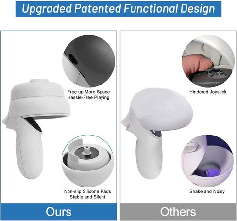 ملحقات الوزن PECOOVR لـ Meta Quest 2، مرفق وحدة التحكم لجميع ألعاب اللياقة البدنية Oculus Quest 2، دمبل للتمرين قابل للتعديل من أجل تجربة ممارسة الملاكمة ذات الضربات المعززة للواقع الافتراضي (غير متضمنة وحدات التحكم) in Kuwait