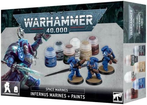 Warhammer 40K: Space Marines: Infernus Marines & Paints Set in Saudi Arabia