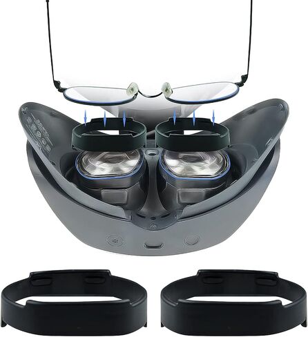 Glasses Spacer Protector for PSVR 2 Lens Anti-Scratch Ring glasses bumper Protecting Myopia Glasses from Scratching VR Lens Protector Accessories Compatible for Playstation VR2 in Saudi Arabia