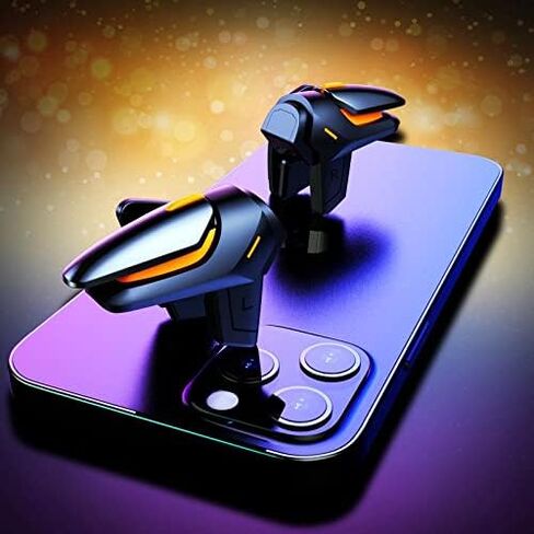 BoxWave Gaming Gear Compatible with Coolpad Legacy S (Gaming Gear by BoxWave) - Touchscreen QuickTrigger Auto, Trigger Buttons Autofire Gaming Mobile FPS for Coolpad Legacy S - Jet Black in Saudi Arabia