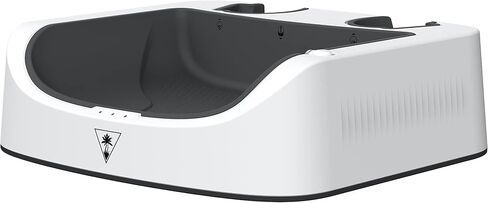Turtle Beach Fuel Compact VR Charging Station for Meta Quest 2 Virtual Reality Headset & Touch Controllers – 20+ Hour Rechargeable Battery Packs, USB-C Quick Charge, Compact Design - White in Saudi Arabia
