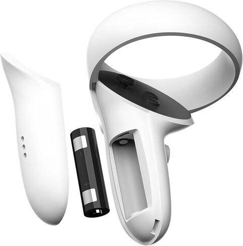 Turtle Beach Fuel Compact VR Charging Station for Meta Quest 2 Virtual Reality Headset & Touch Controllers – 20+ Hour Rechargeable Battery Packs, USB-C Quick Charge, Compact Design - White in Saudi Arabia
