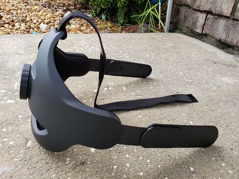عصابة رأس TNE لسماعات الواقع الافتراضي Oculus Quest 2 | ملحقات بديلة لحزام الرأس Oculus Quest 2 Elite لتقليل ضغط الرأس، دعم معزز، قابل للتعديل، وسادة خلفية كبيرة (أحمر) in Saudi Arabia