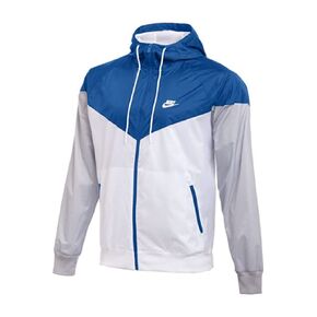 Nike Sportswear Windrunner Hooded Windbreaker Men's Jacket (Royal/White, X-Large) in Saudi Arabia