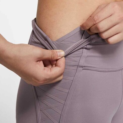 Nike Women's One Luxe Mid Rise 7/8 Laced Legging in Saudi Arabia