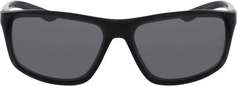Nike Men's Adrenaline Polarized Rectangular Sunglasses, Anthracite/White, 66 mm in Saudi Arabia