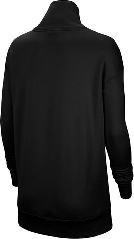 Nike Women's Therma 1/2-Zip Graphic Training Crew CU5710-011 Size M Black/White in Saudi Arabia