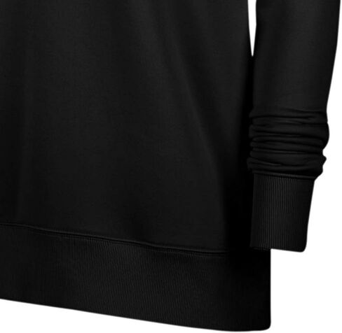 Nike Women's Therma 1/2-Zip Graphic Training Crew CU5710-011 Size M Black/White in Saudi Arabia