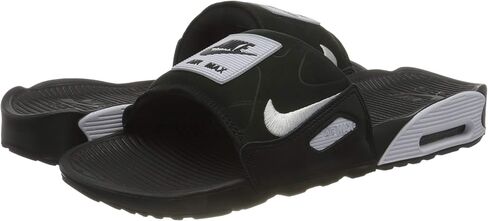 Nike Air Max 90 Mens Slide Bq4635-002 Size 14 Black/White in Kuwait