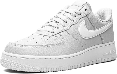 Nike Mens Air Force 1 '07 CT2302 003 Pebbled Leather - Pure Platinum - Size 9.5 in Kuwait
