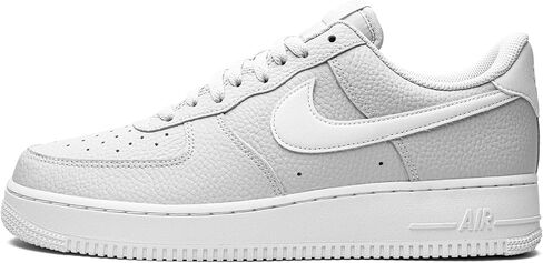 Nike Mens Air Force 1 '07 CT2302 003 Pebbled Leather - Pure Platinum - Size 9.5 in Kuwait