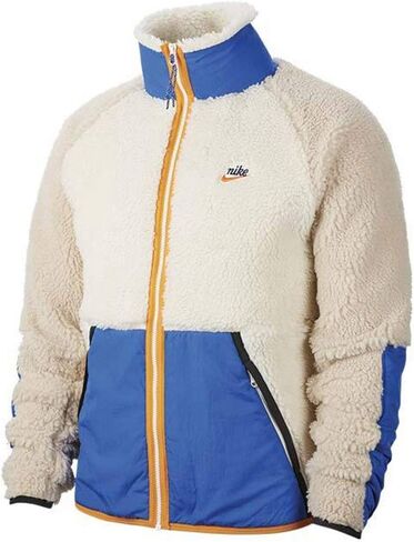 Nike Mens Full Zip Heritage Sherpa Jackett BV3766-133 (Small) in Saudi Arabia
