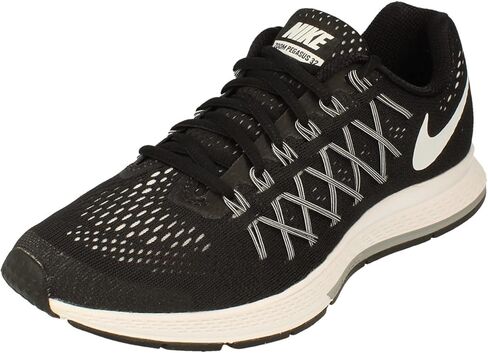 Nike Womens Air Zoom Pegasus 32 Black/White/Pure Platinum Running Shoe in Saudi Arabia